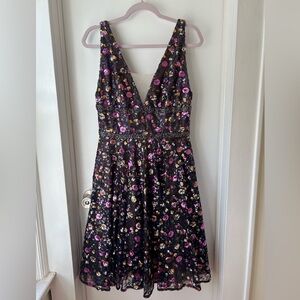 Bronx and Banco Barbara Embellished Party Dress
